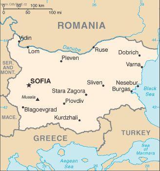 Foto: Bulharsko-politick� mapa