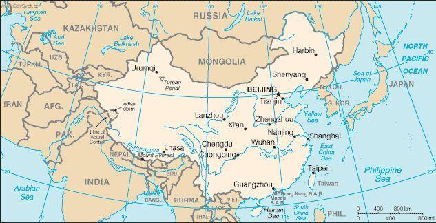 Foto: ��na-politick� mapa