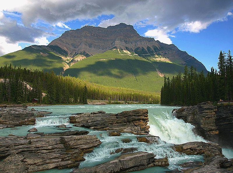Foto: Kanada-Athabasca Falls in late summer II
