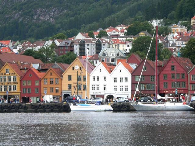 Foto: Norsko-Bryggen,quartier de Bergen